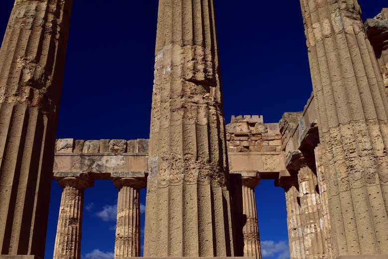 Doric columns