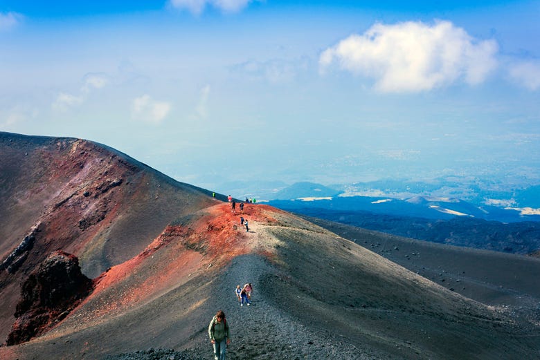Caminando sobre el volcán 
