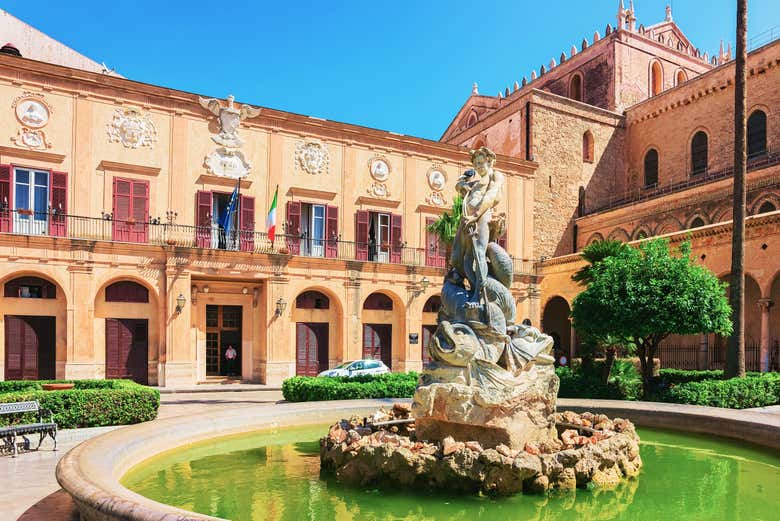 Enjoying the day trip to Monreale