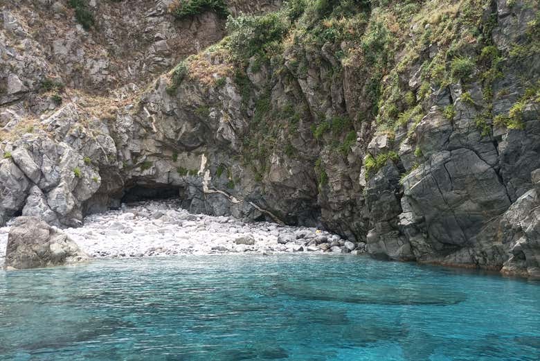 Paysages naturels de la côte calabraise