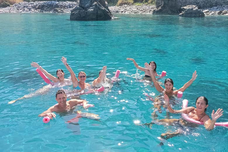 ¡Diversión en el mar de Calabria!