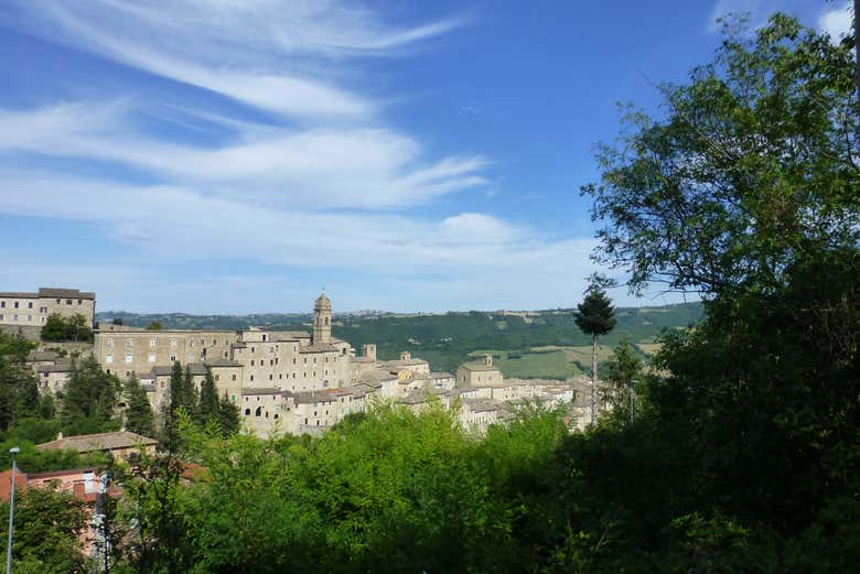 Panoramica di Serra San Quirico