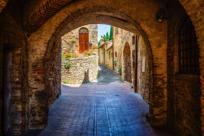 Exploring San Gimignano
