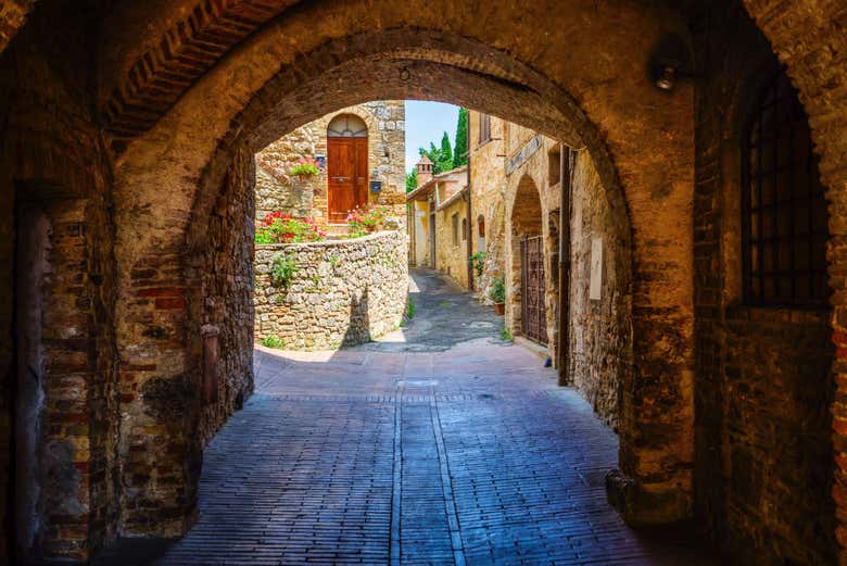 Exploring San Gimignano