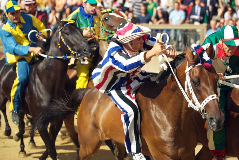 Emoción en el Palio de Siena