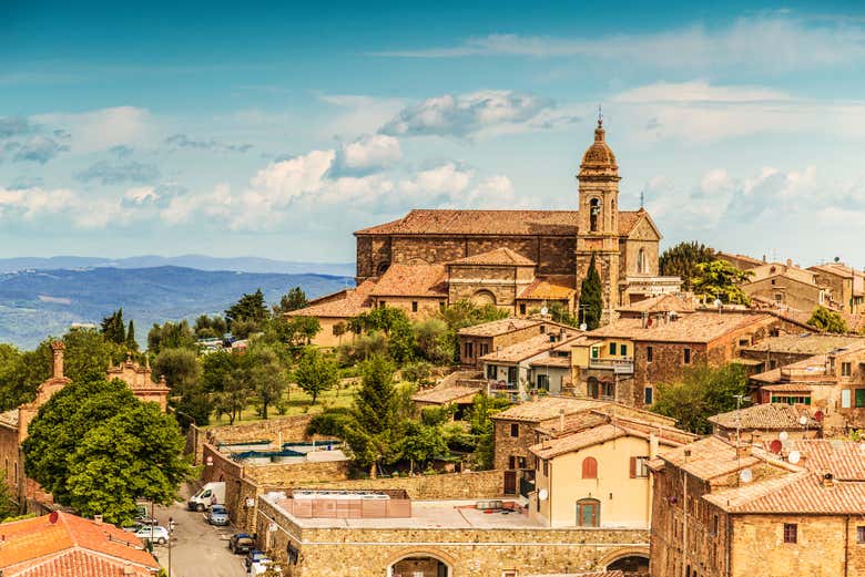 Panorámica de Montalcino