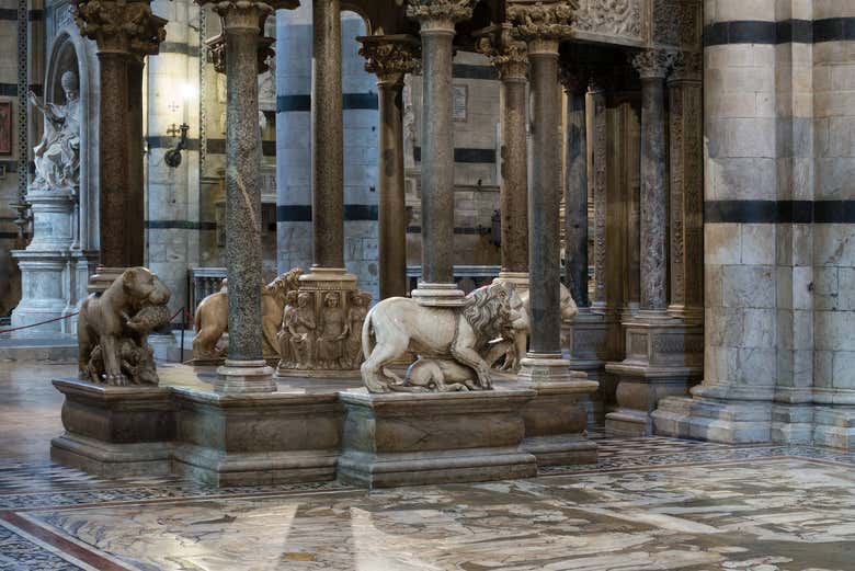 Púlpito de la catedral de Siena