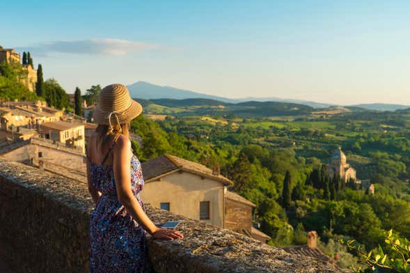 Excursión a Pienza y Montepulciano + Degustación de vino