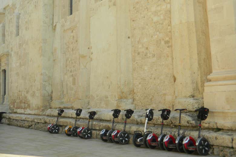 Segways no Castelo Maniace