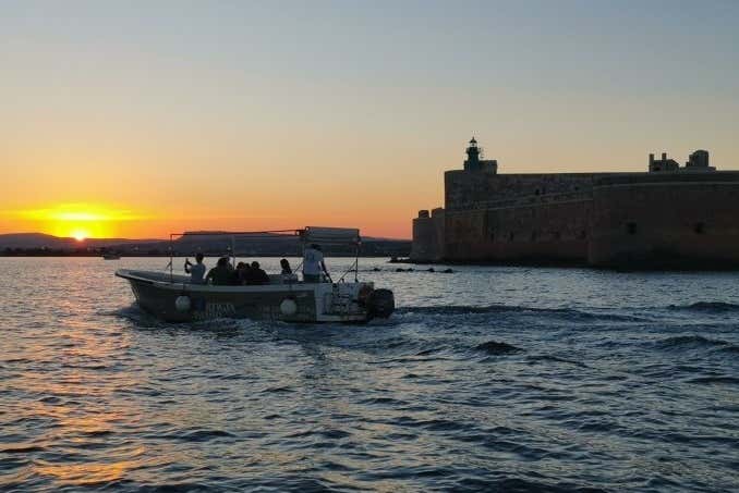 Atardeciendo en Siracusa