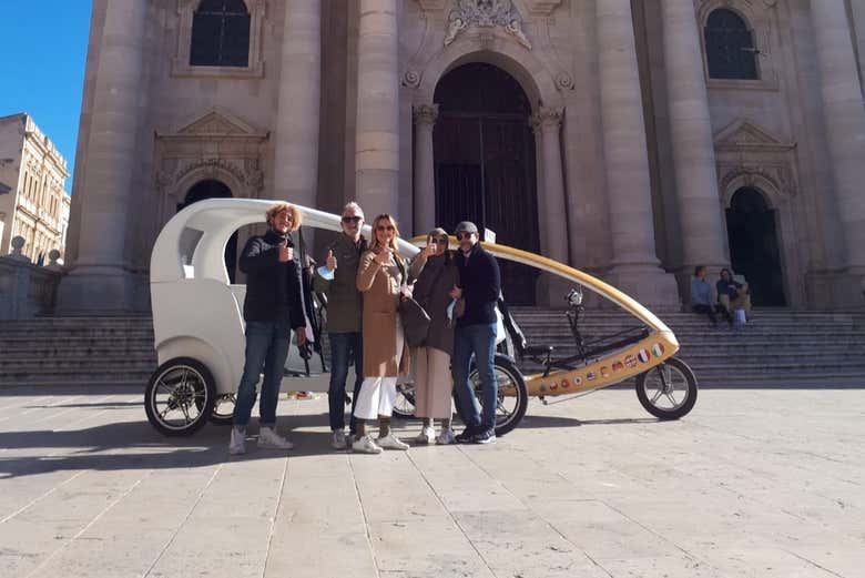 Balade en tuk tuk à Syracuse