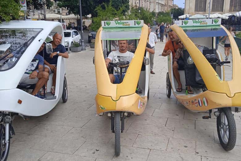 Tuk tuk à Syracuse