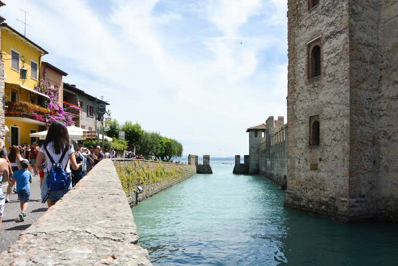 Contemplando il castello