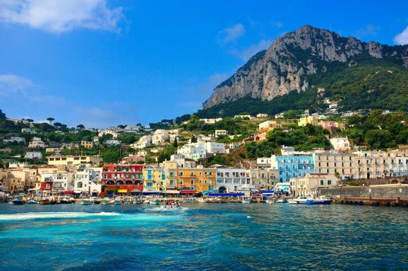 Excursion sur l'île de Capri en bateau