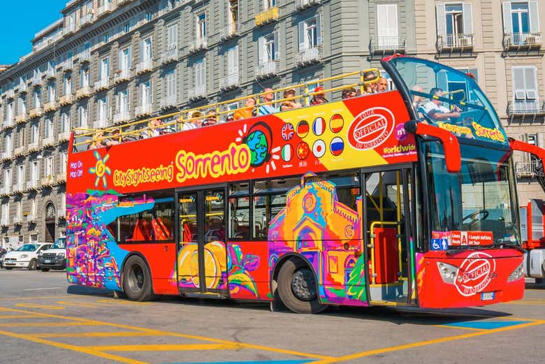 sorrento open top bus tours