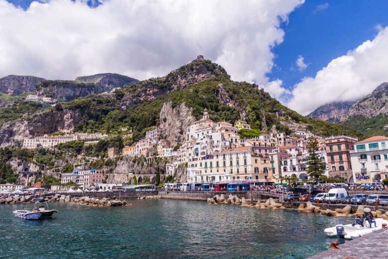 Amalfi desde el mar
