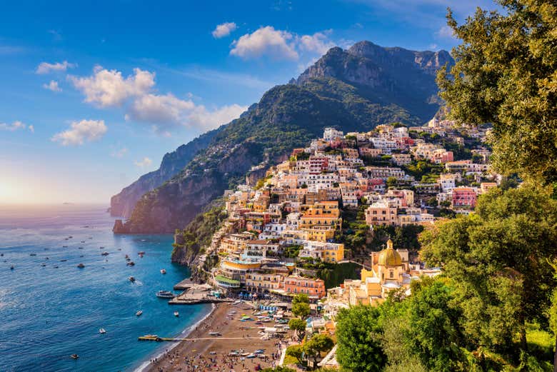 Panoramica di Positano