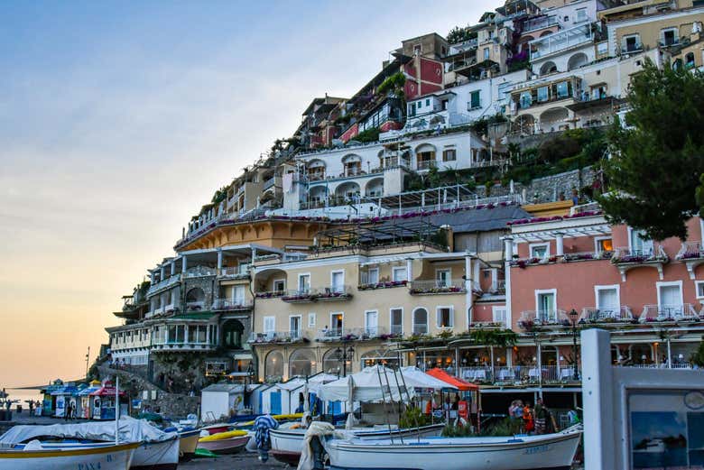 Vue sur Positano