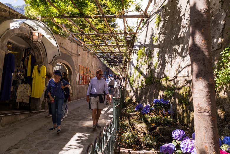 Passeggiata durante il tour