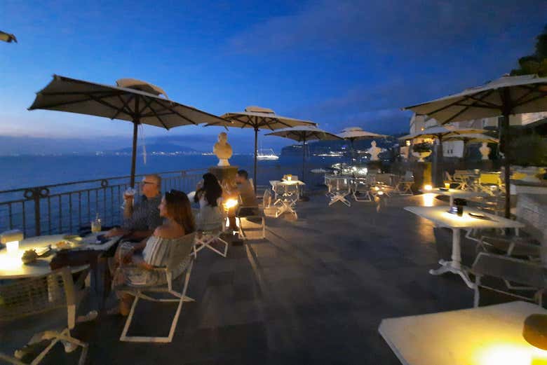 La sera a Sorrento