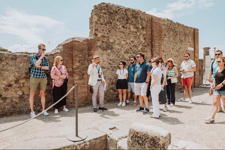 Visitando Pompeia