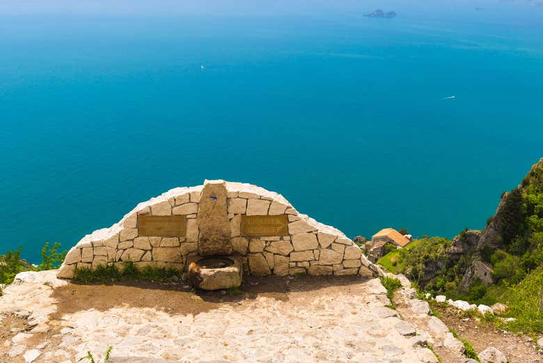 Las vistas de la Costa Amalfitana