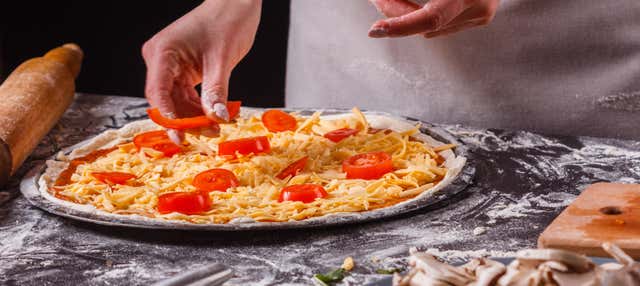 Aula de preparação de pizza