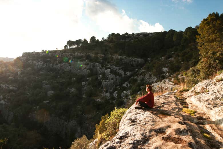 Profitez de la vue dans la réserve naturelle de Pantalica