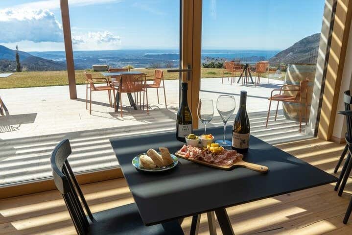 Las vistas desde la sala de degustación