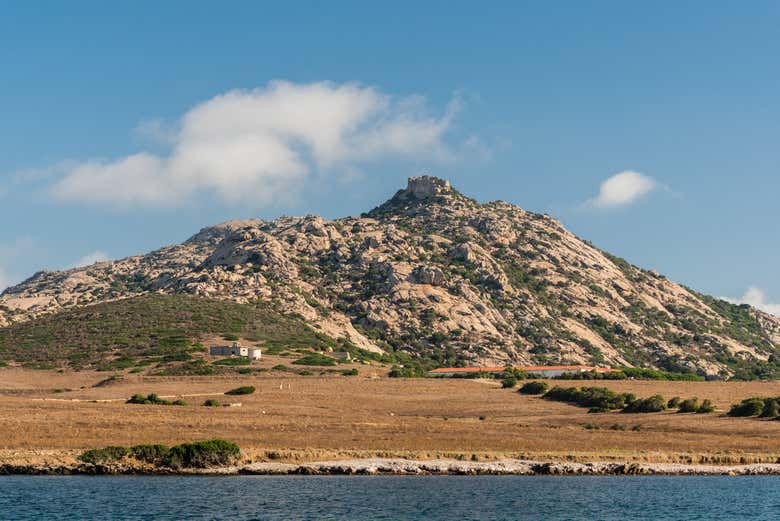 Veduta dell'Asinar dal mare