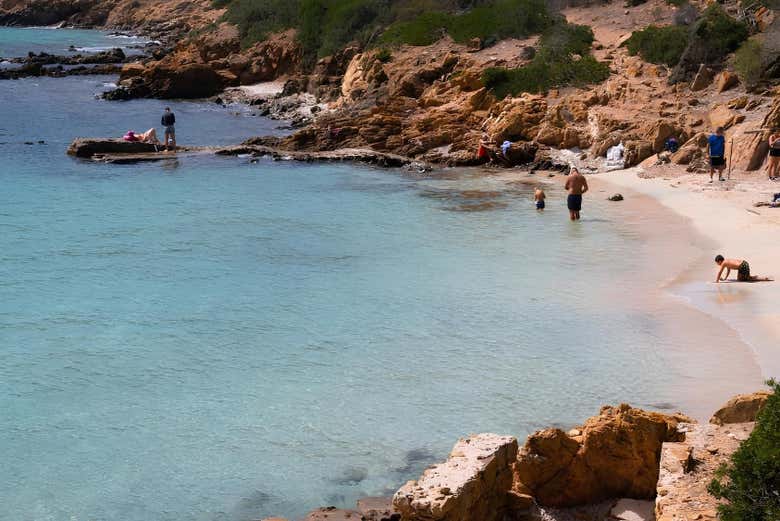 Nagez dans la Méditerranée