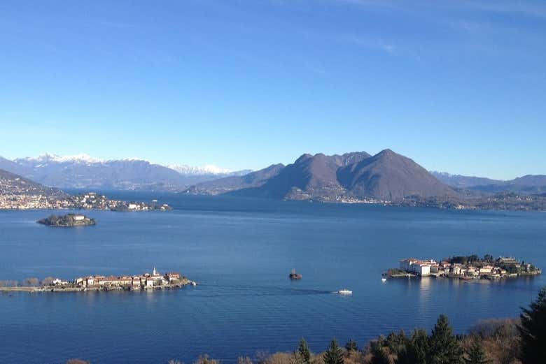 Vista sul Golfo Borromeo