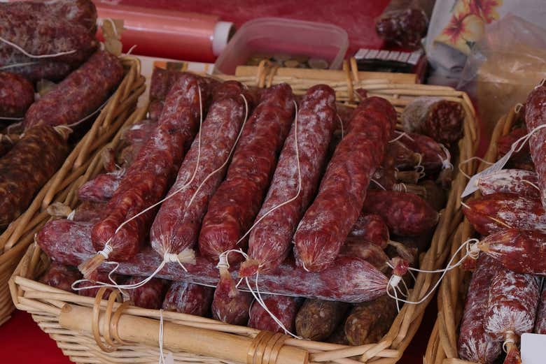 Visiting the Luino market