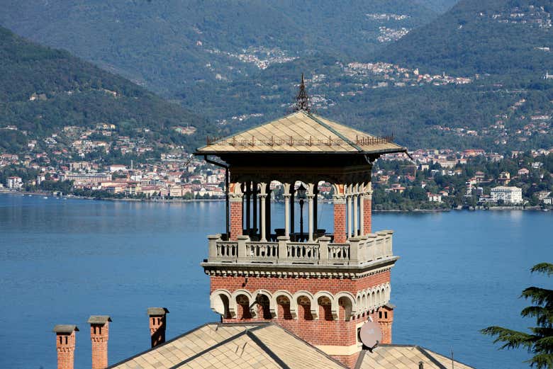 Vistas do Lago Maggiore de Stresa