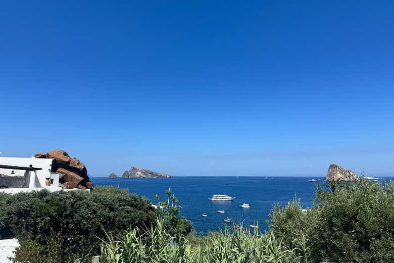 View from Panarea