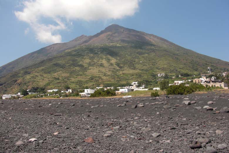 A ilha de Stromboli