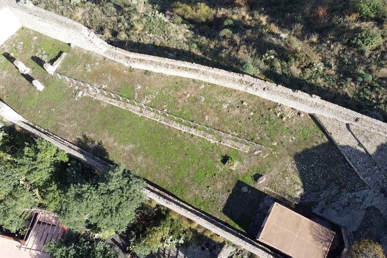 Struttura del Castello di Taormina