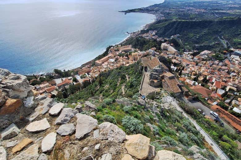 Panorama dalle mura del castello