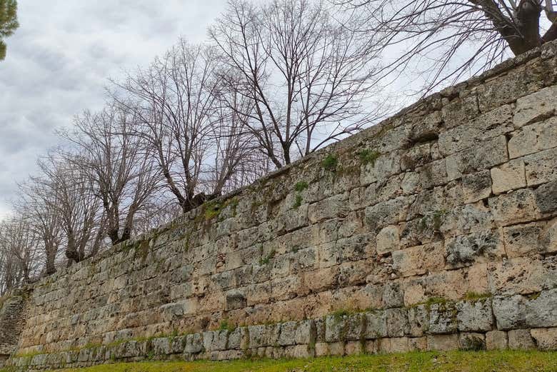 As muralhas romanas de Terni