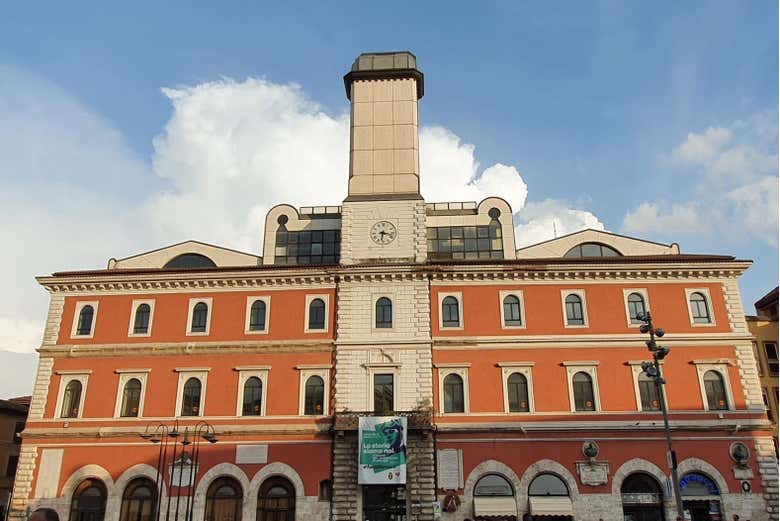 Il Municipio di Terni in piazza della Repubblica