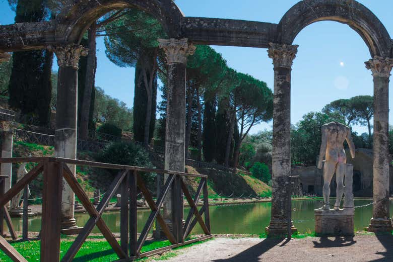 Uno scorcio di Villa Adriana