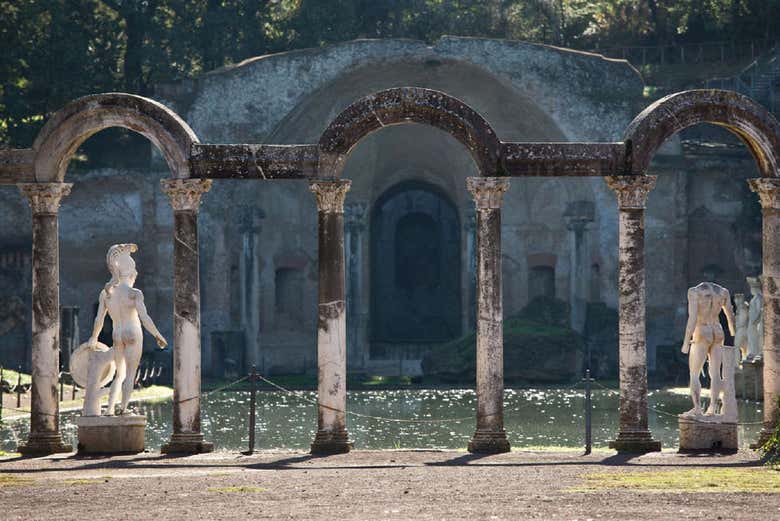Uno scorcio di Villa Adriana