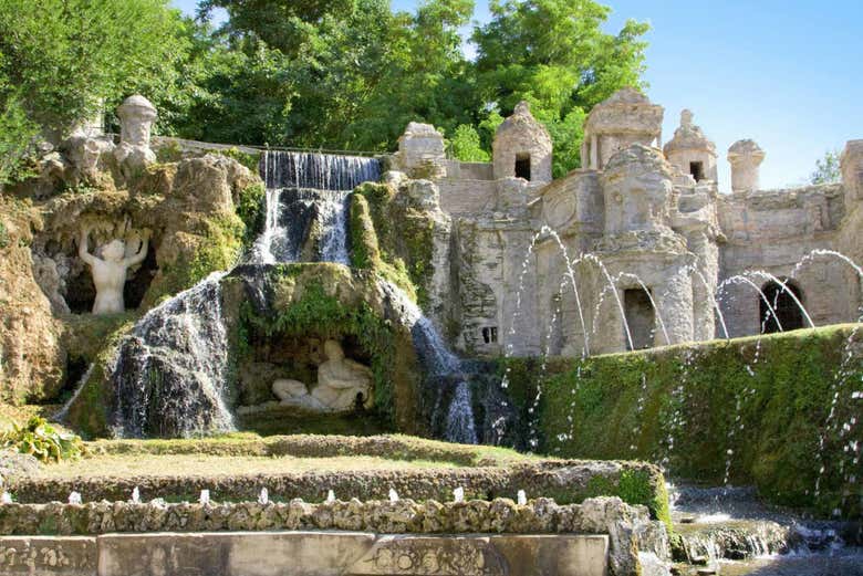Uno scorcio di Villa d'Este