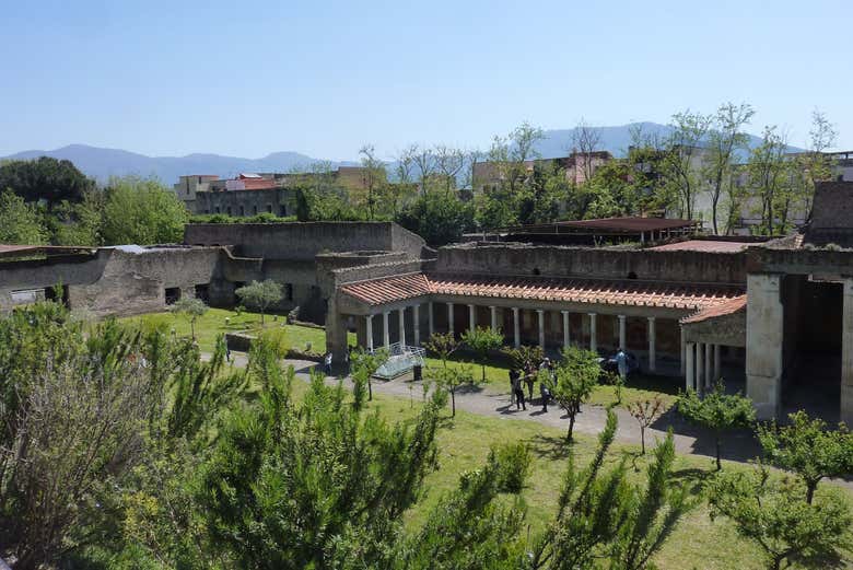 Oplontis é uma antiga vila romana da Campânia
