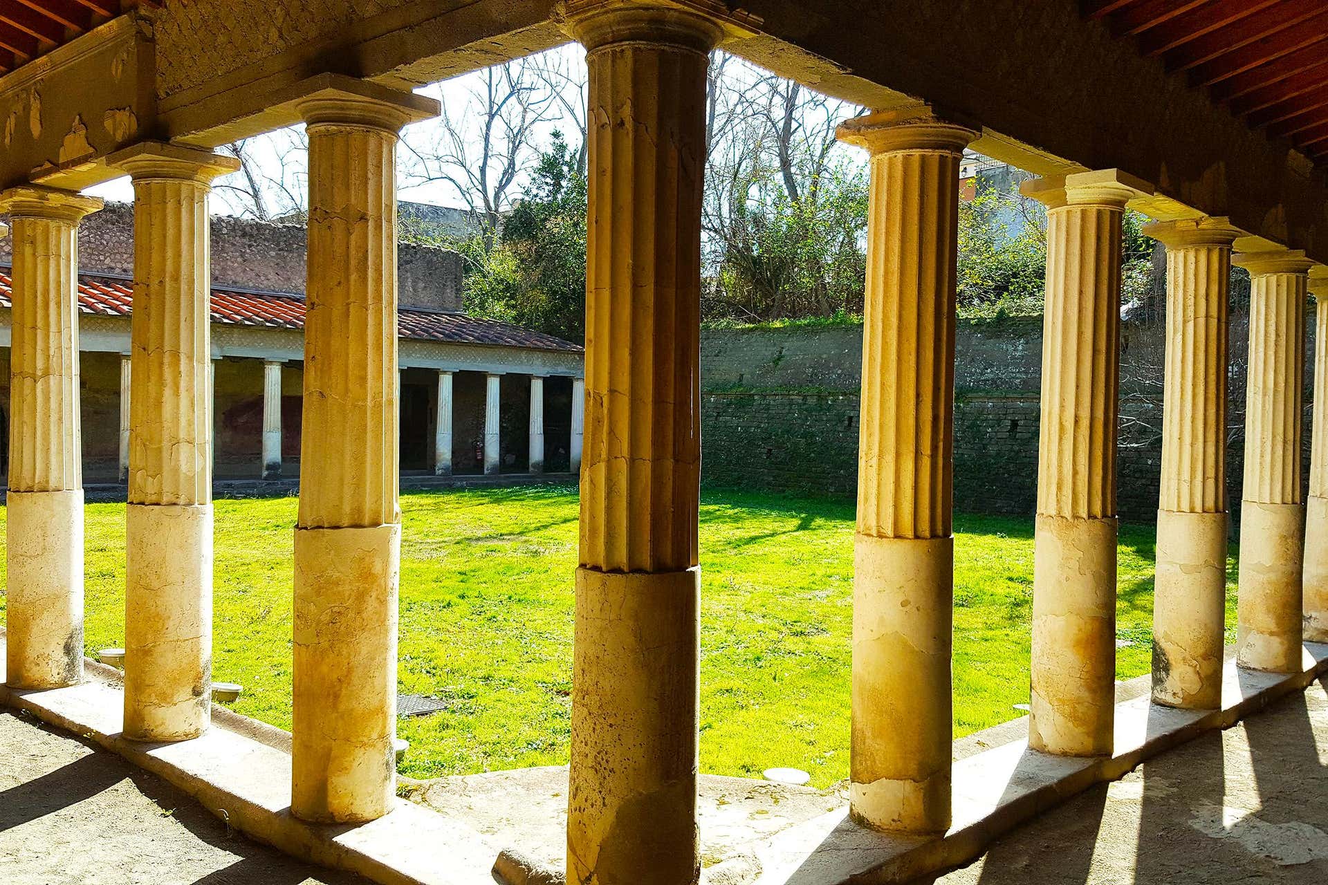 Visite guidée de la villa d'Oplontis