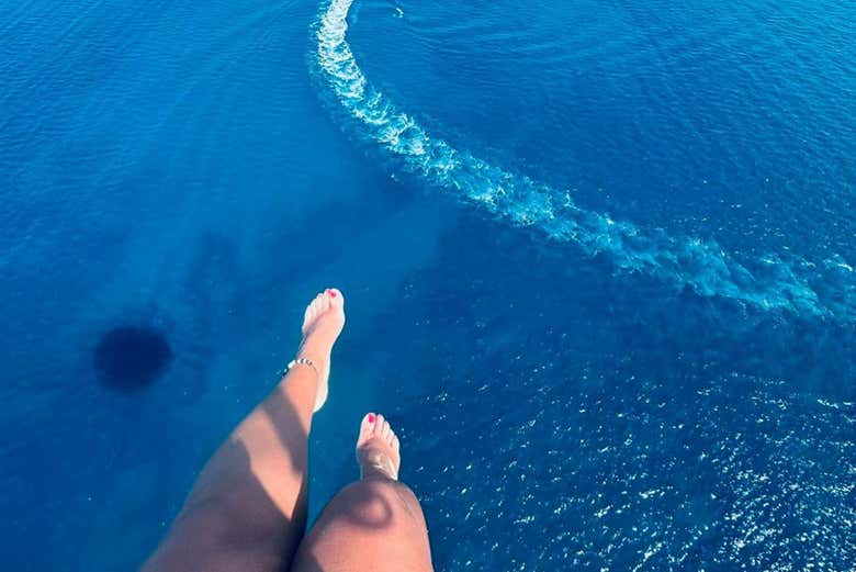 Panorami dal parasailing 