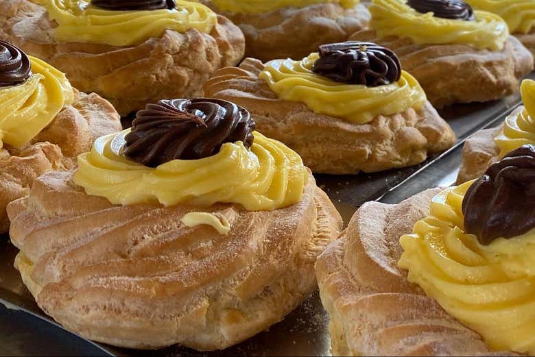 Algunos de los dulces que prepararemos en la clase de repostería
