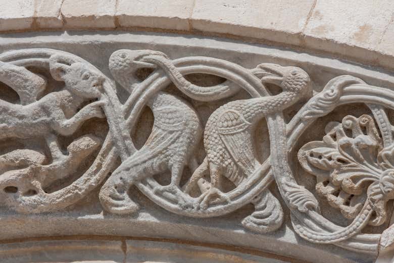 Détails architectoniques de la catédrale
