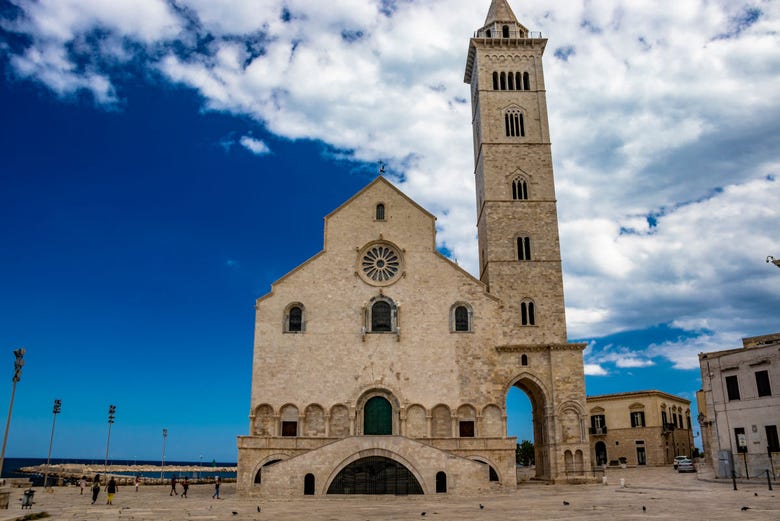 Fachada de la Catedral de Trani