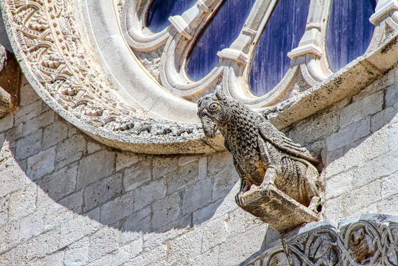Gárgola en la Catedral de Trani
